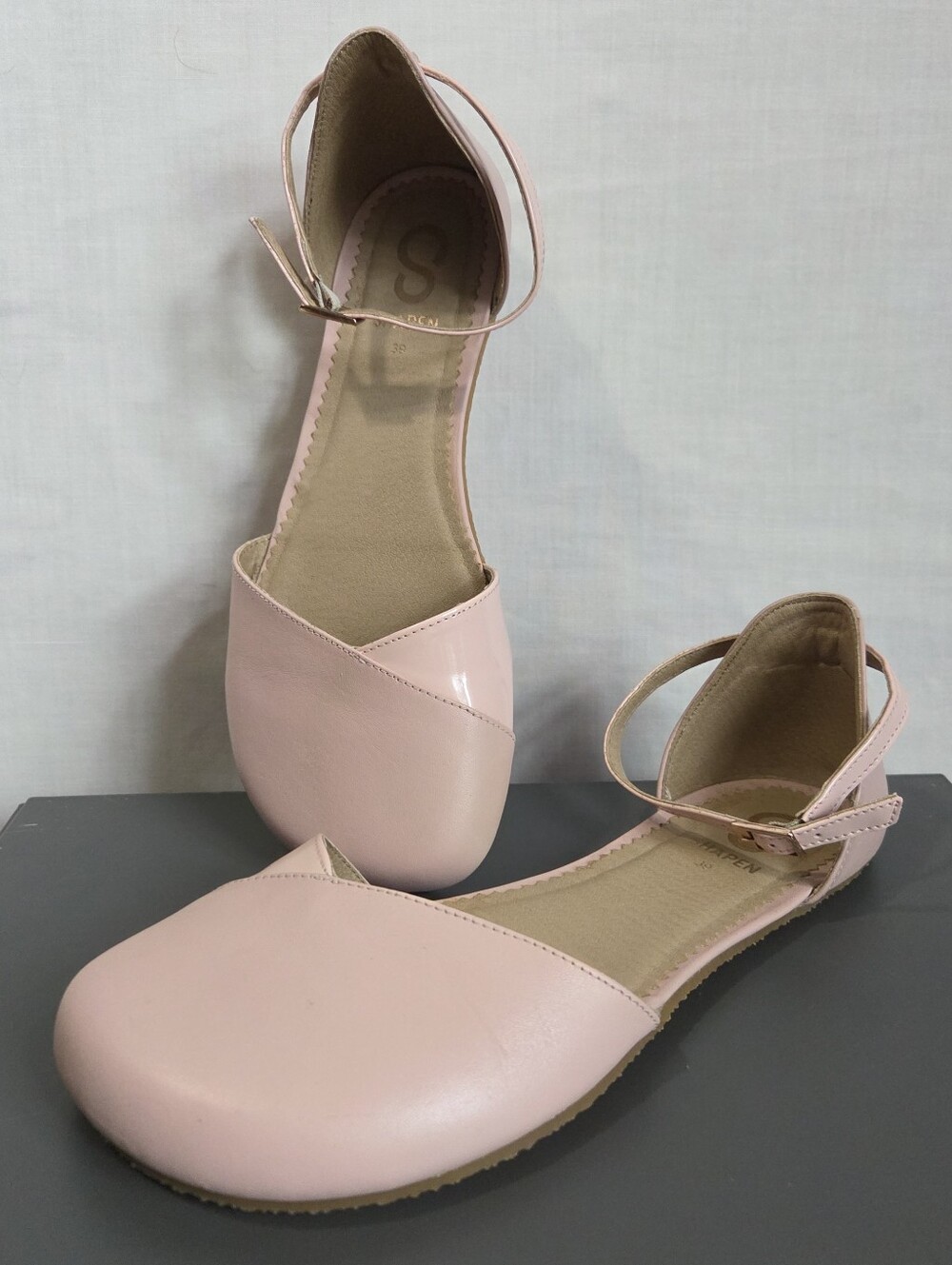 Shapen Poppy Flats Rose Size 39W Barefoot Shoes